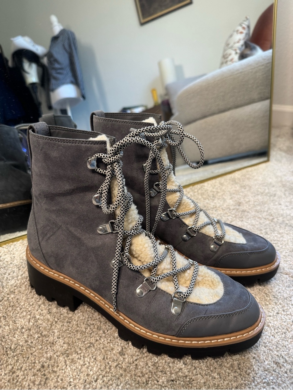 The Drop Lace up Boots